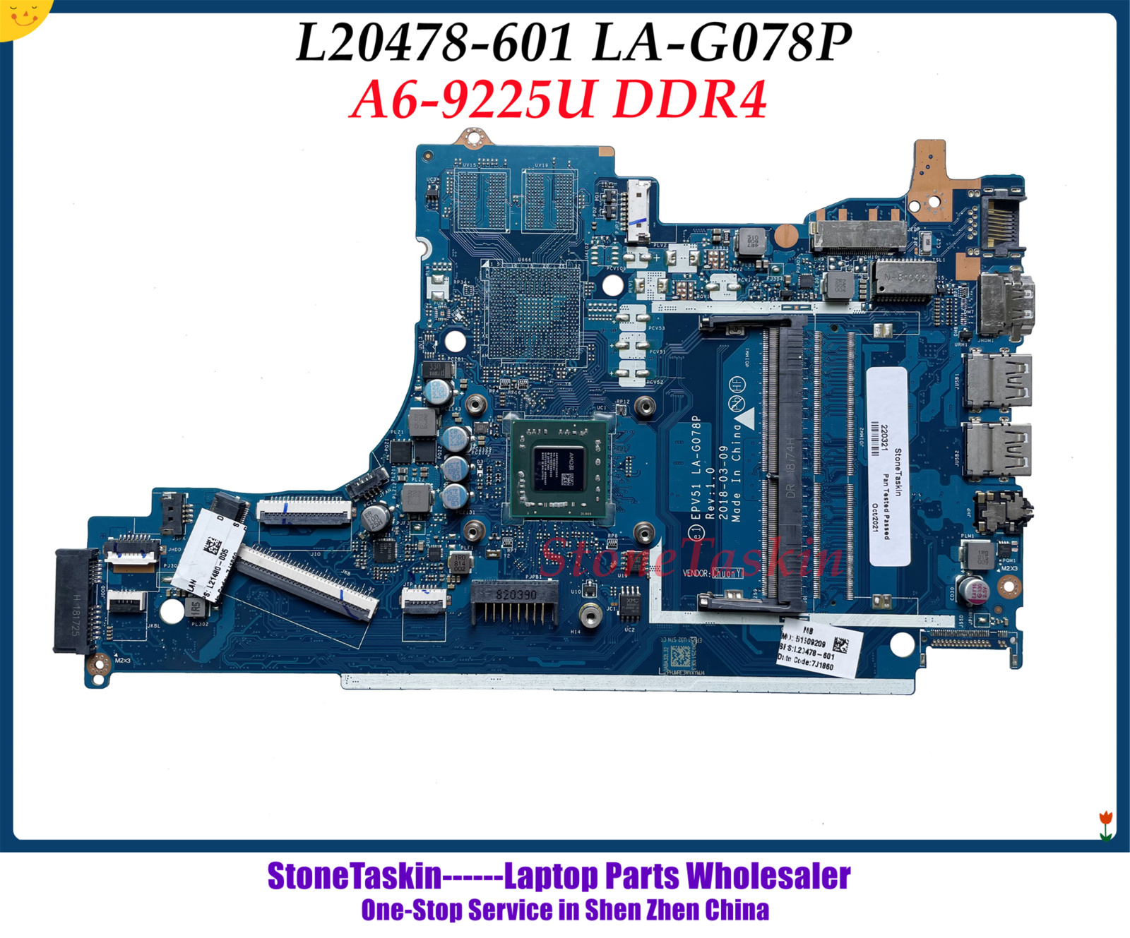 StoneTaskin L20478-601 cpu   HP 15-DB 15T-DB ..